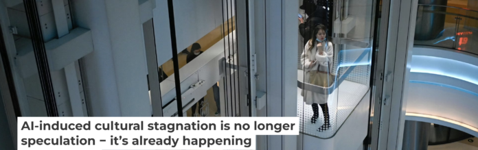 When generative AI was left to its own devices, its outputs landed on a set of generic images – what researchers called ‘visual elevator music.’ Wang Zhao/AFP via Getty Images